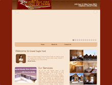 Tablet Screenshot of grandeagleford.net